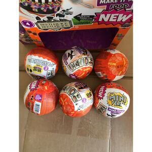 MGA’s MiniVerse Make It Food Halloween Beetlejuice Box Display + 6 Sealed Balls